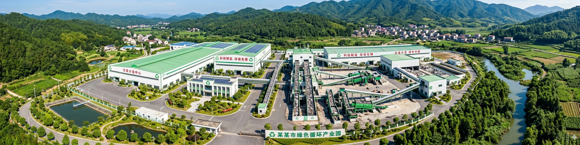 【客戶現場】生活垃圾處理設備案例