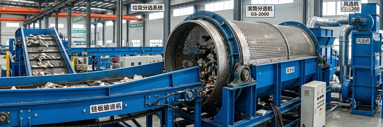 垃圾風選篩