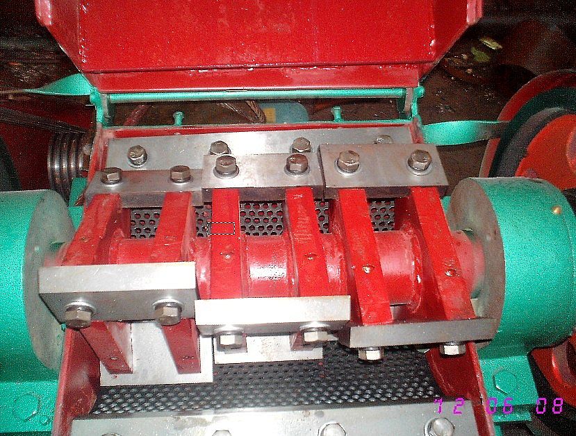 易拉罐粉碎機內部結構