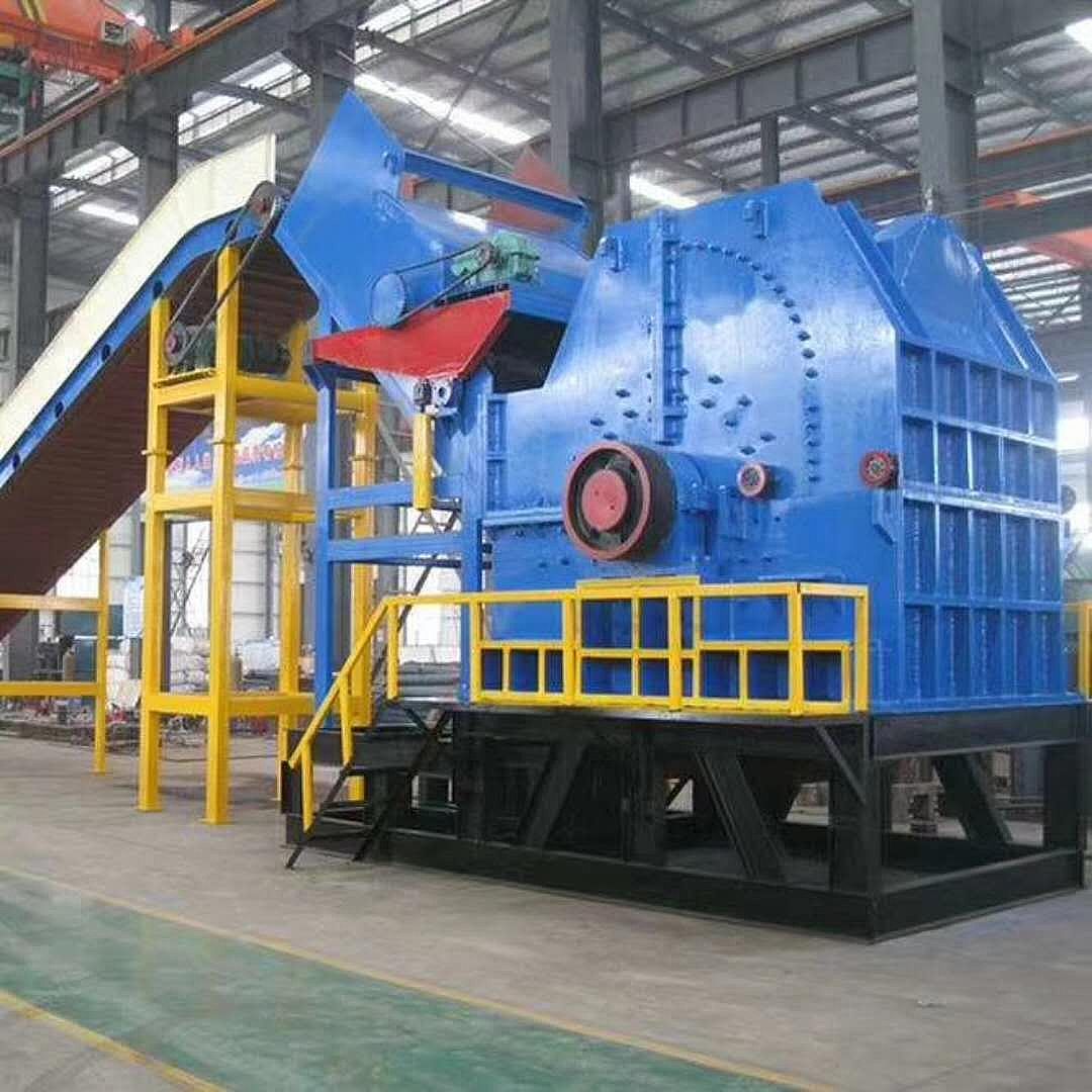 廢鋼破碎機生產(chǎn)線